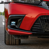 2022-2024 Honda Civic OE Style Fog Light Bezel w/ JDM Foglights Blue Len White LED Lamps