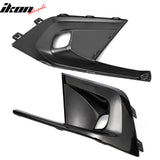 2022-2024 Honda Civic OE Style Fog Light Bezel w/ JDM Foglights Blue Len White LED Lamps