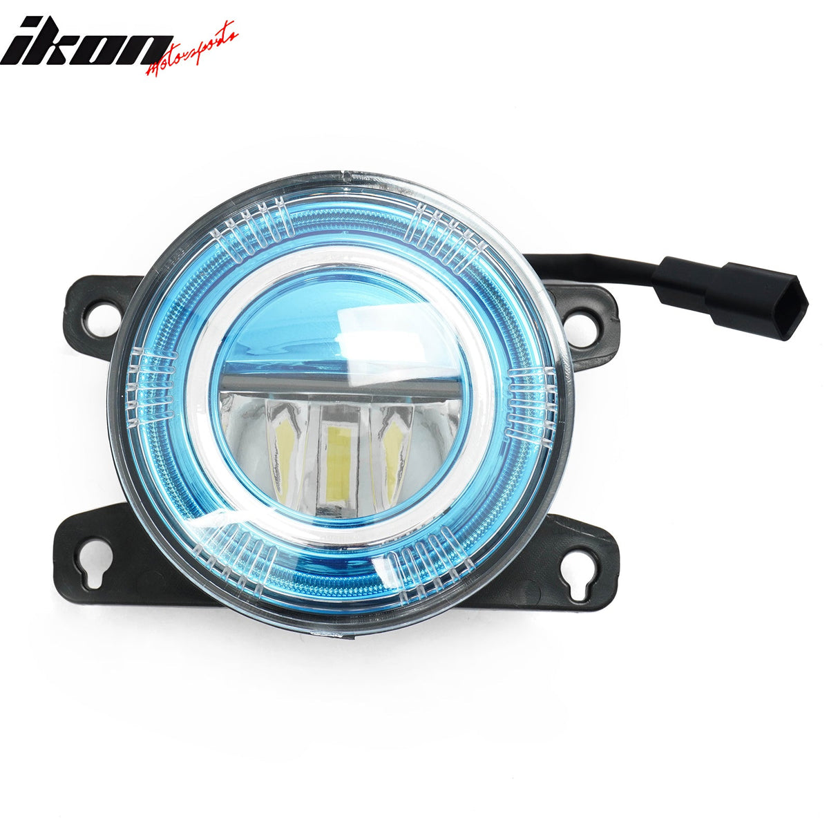 2022-2024 Honda Civic OE Style Fog Light Bezel w/ JDM Foglights Blue Len White LED Lamps