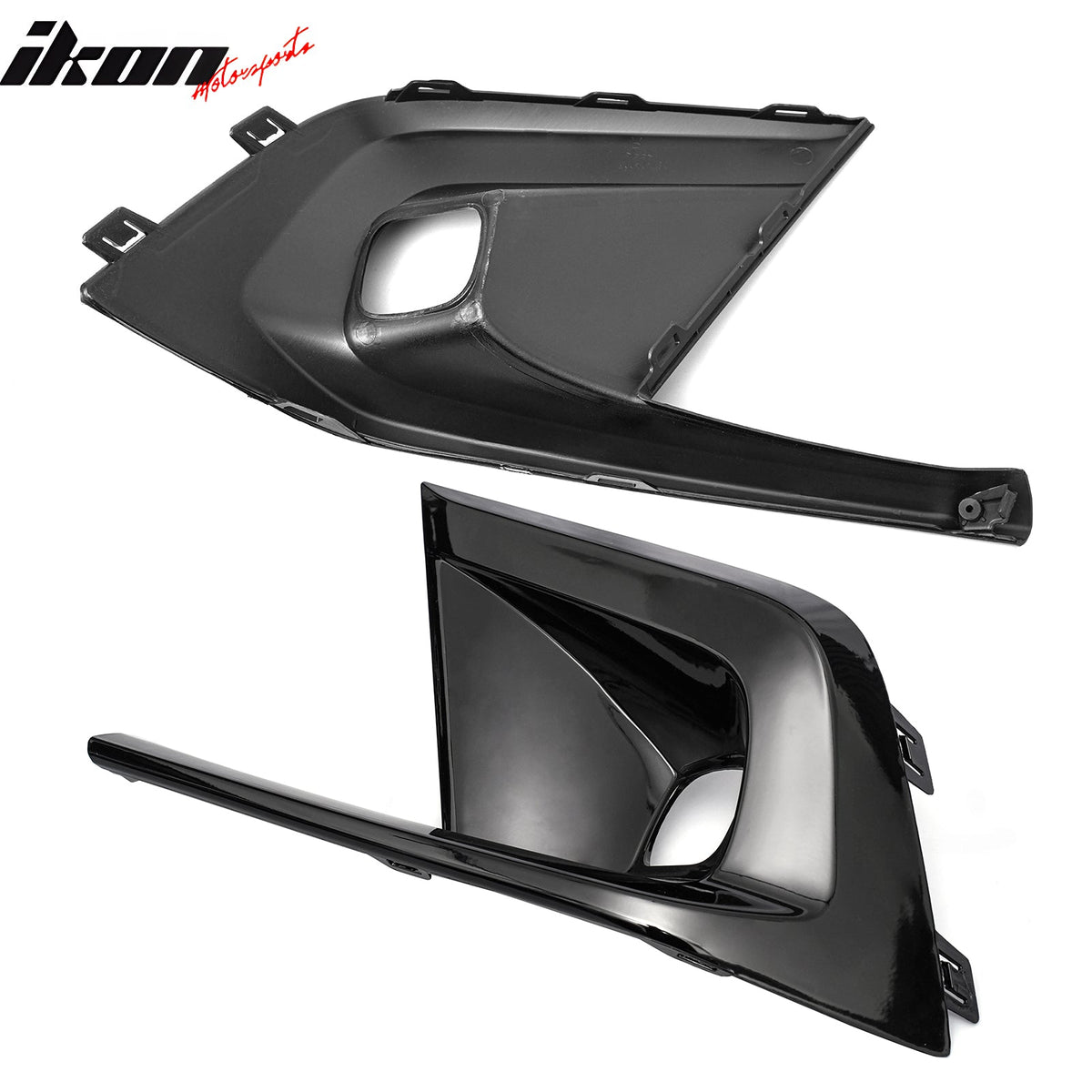 2022-2024 Honda Civic OE Style Fog Light Bezel w/ JDM Foglights Yellow Len LED Lamps