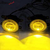 2022-2024 Honda Civic OE Style Fog Light Bezel w/ JDM Foglights Yellow Len LED Lamps