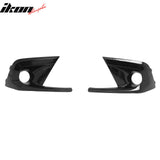 2022-2024 Honda Civic Round Holes Fog Light Bezel w/ JDM Foglights Blue Len White LED Lamps