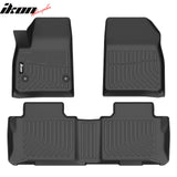 2017-2026 Cadillac XT5 3D TPE All Weather Heavy Duty Waterproof Anti-Slip Interior Cargo Liner Carpets Floor Mats + Rear Trunk Mat 4PCS