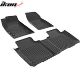 2017-2026 Cadillac XT5 3D TPE All Weather Heavy Duty Waterproof Anti-Slip Interior Cargo Liner Carpets Floor Mats + Rear Trunk Mat 4PCS