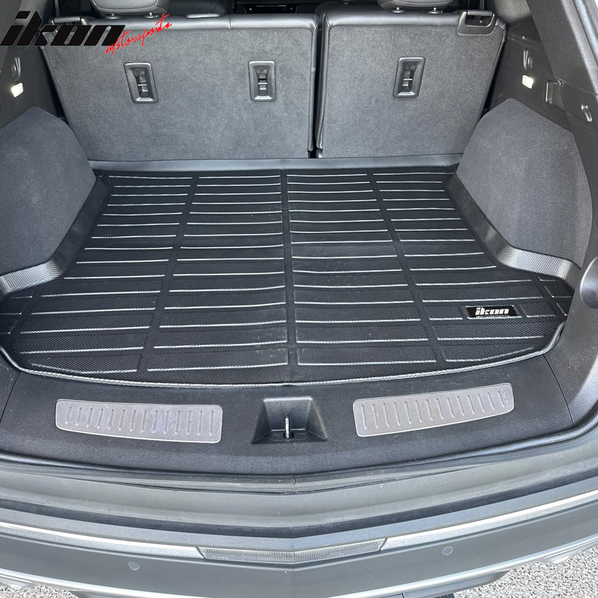 2017-2026 Cadillac XT5 3D TPE All Weather Heavy Duty Waterproof Anti-Slip Interior Cargo Liner Carpets Floor Mats + Rear Trunk Mat 4PCS