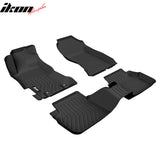 2017-2023 Subaru Impreza Hatchback 2018-2023 Crosstrek 3D TPE All Weather Waterproof Interior Cargo Liner Carpets Backrest + Floor + Rear Trunk Mat
