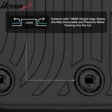 2024-2026 Subaru Crosstrek 3D TPE All Weather Heavy Duty Waterproof Anti-Slip Interior Cargo Liner Carpets Backrest + Floor Mats + Rear Trunk Mat 6PCS