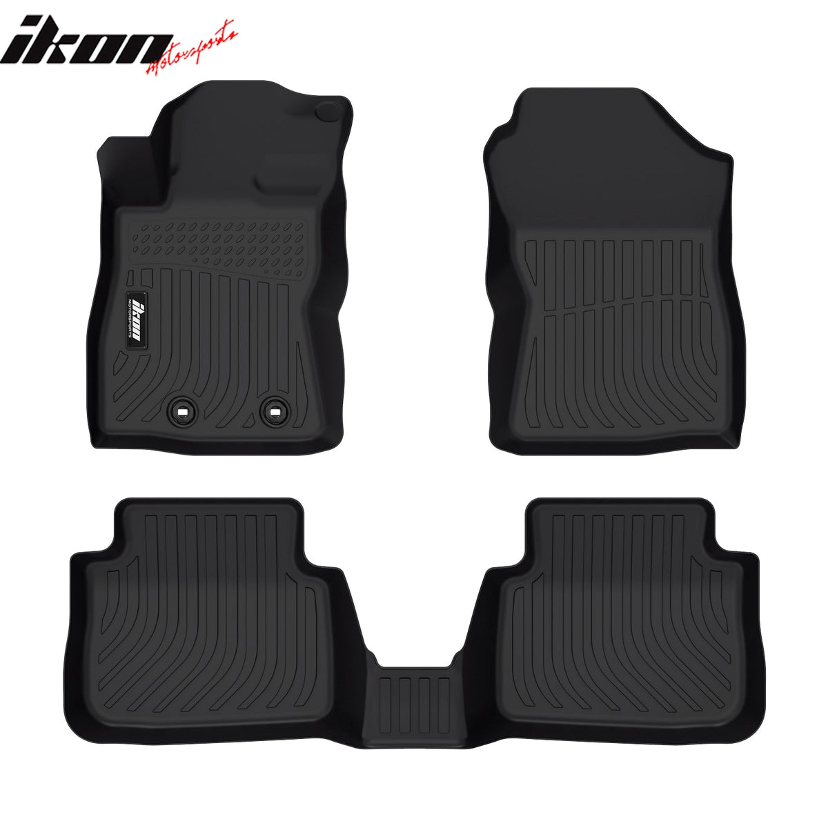 2024-2026 Subaru Crosstrek 3D TPE All Weather Heavy Duty Waterproof Anti-Slip Interior Cargo Liner Carpets Backrest + Floor Mats + Rear Trunk Mat 6PCS