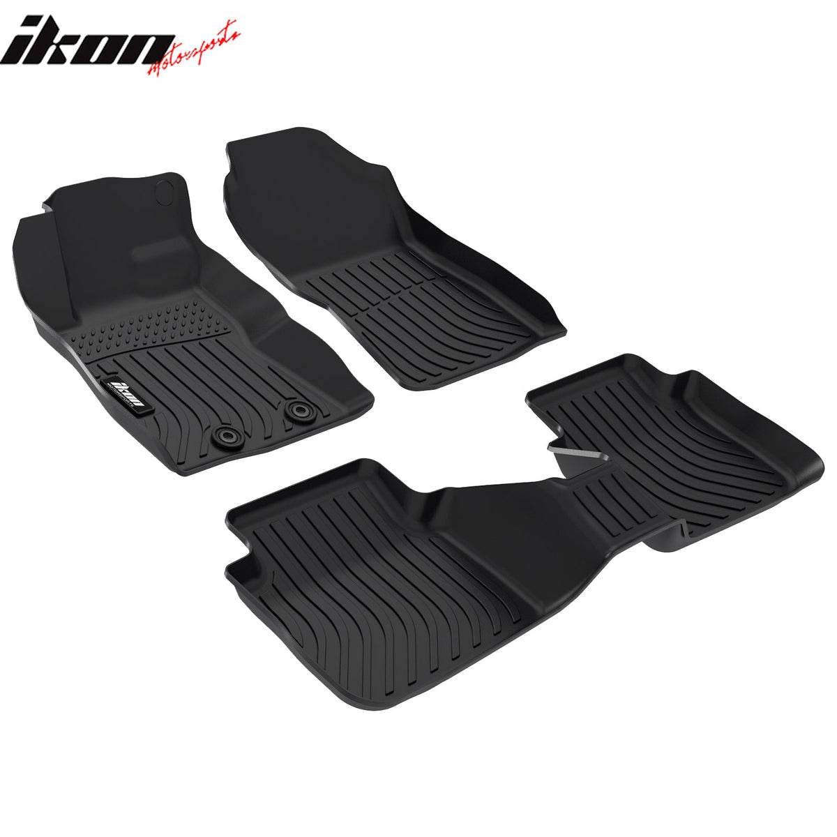 2024-2026 Subaru Crosstrek 3D TPE All Weather Heavy Duty Waterproof Anti-Slip Interior Cargo Liner Carpets Backrest + Floor Mats + Rear Trunk Mat 6PCS