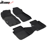 2024-2026 Subaru Crosstrek 3D TPE All Weather Heavy Duty Waterproof Anti-Slip Interior Cargo Liner Carpets Backrest + Floor Mats + Rear Trunk Mat 6PCS