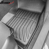 2024-2026 Subaru Crosstrek 3D TPE All Weather Heavy Duty Waterproof Anti-Slip Interior Cargo Liner Carpets Backrest + Floor Mats + Rear Trunk Mat 6PCS