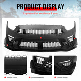 2015-2017 Ford Mustang GTD Style Front Bumper Conversion Kit PP + ABS Grilles + Front Lip