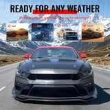 2015-2017 Ford Mustang GTD Style Front Bumper Cover Kit PP + Aluminum Fenders + Hood