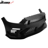 2015-2017 Ford Mustang GTD Style Front Bumper Cover Kit PP + Aluminum Fenders + Hood