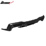 2015-2023 Ford Mustang Rear Bumper + Matte Black Diffuser + GT-C Brake Light + Reflector