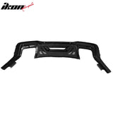 2015-2023 Ford Mustang Rear Bumper + Matte Black Diffuser + GT-C Brake Light + Reflector