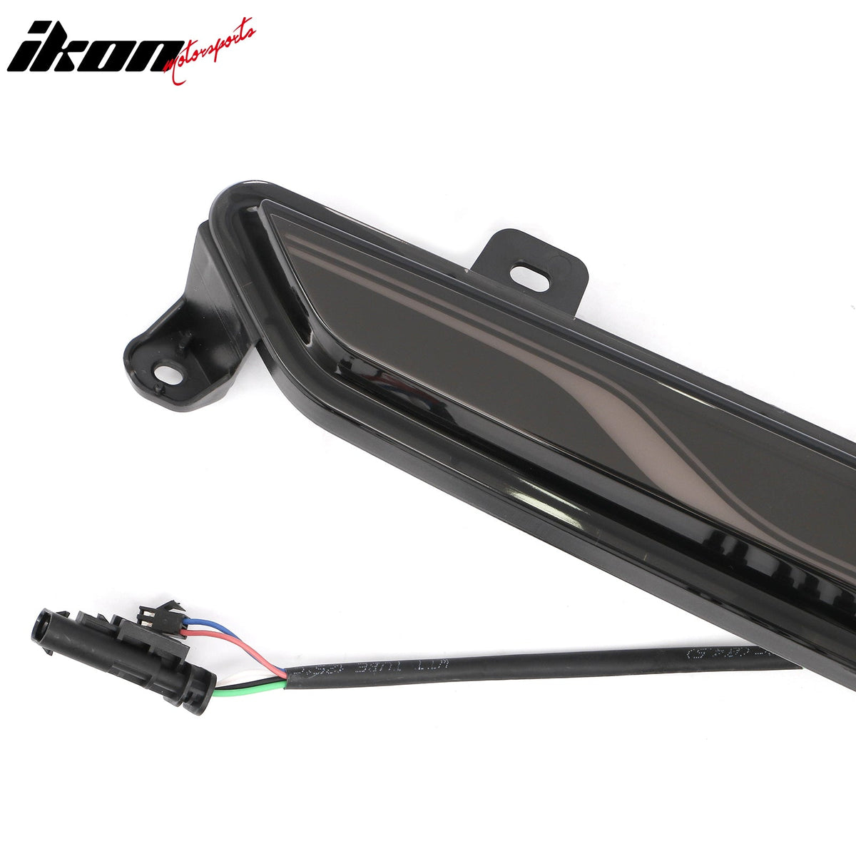 2015-2023 Ford Mustang Rear Bumper + Matte Black Diffuser + GT-C Brake Light + Reflector