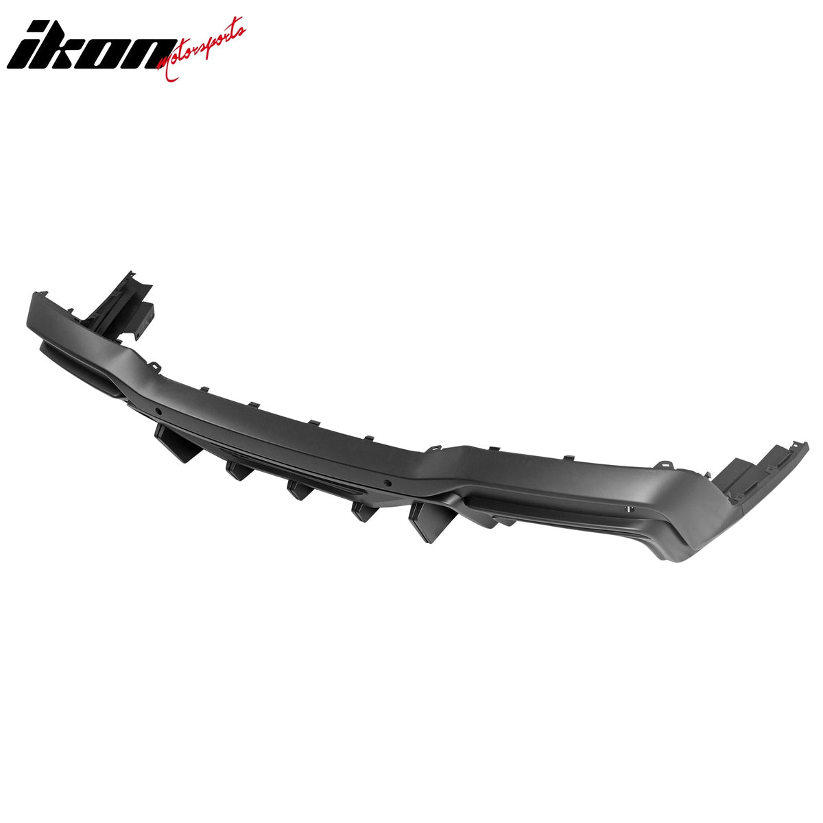 2015-2023 Ford Mustang Rear Bumper + Matte Black Speed Diffuser + GT-V Brake Light + Reflector