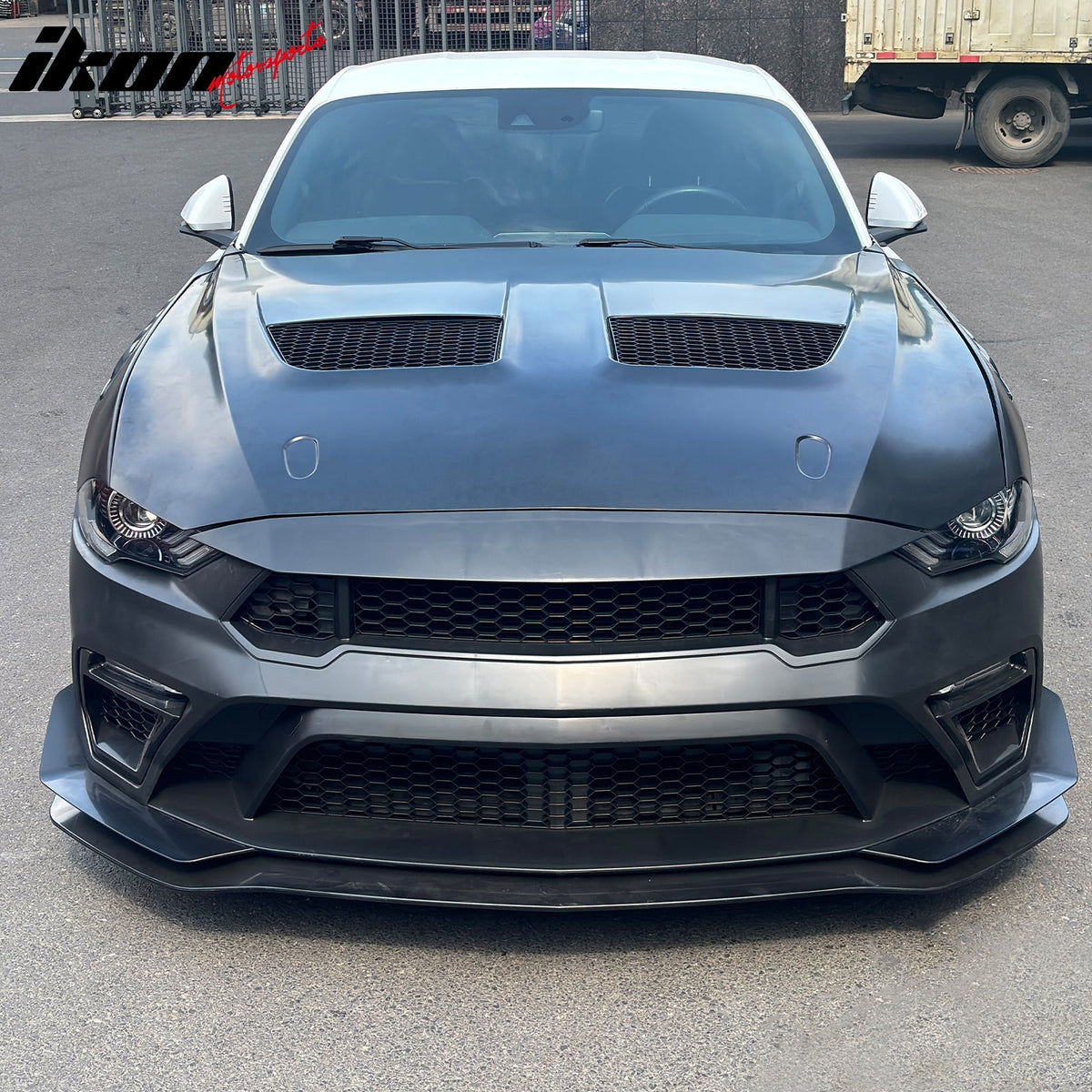 2018-2023 Ford Mustang GTD Style Rear Front Bumpers + Aluminum Fenders + Hood + Side Skirts