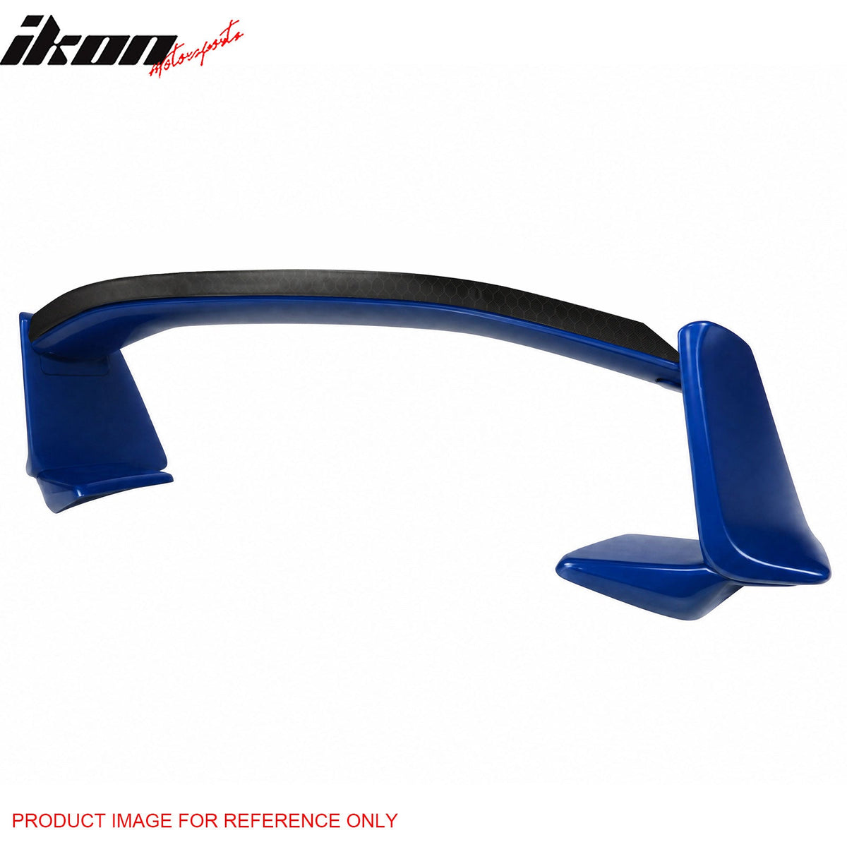 2013-2016 Scion FR-S/2013-2020 Subaru BRZ/2017-2020 Toyota 86 Painted #02C Blue Trunk Spoiler + Honeycomb Carbon Fiber Gurney Flap Added on NRS Style
