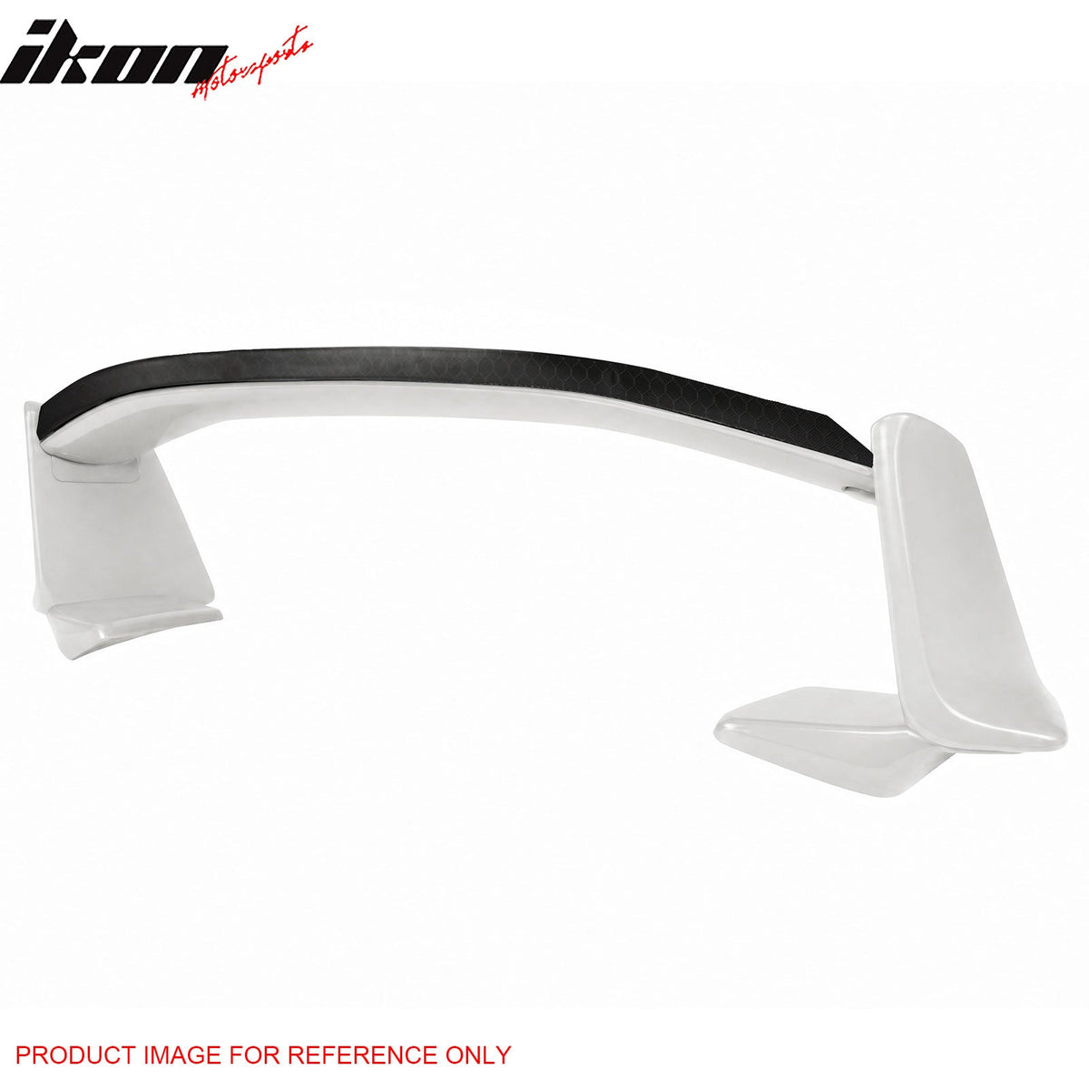 2013-2016 Scion FR-S/2013-2020 Subaru BRZ/2017-2020 Toyota 86 Painted #37J White Trunk Spoiler + Honeycomb Carbon Fiber Gurney Flap Added on NRS Style
