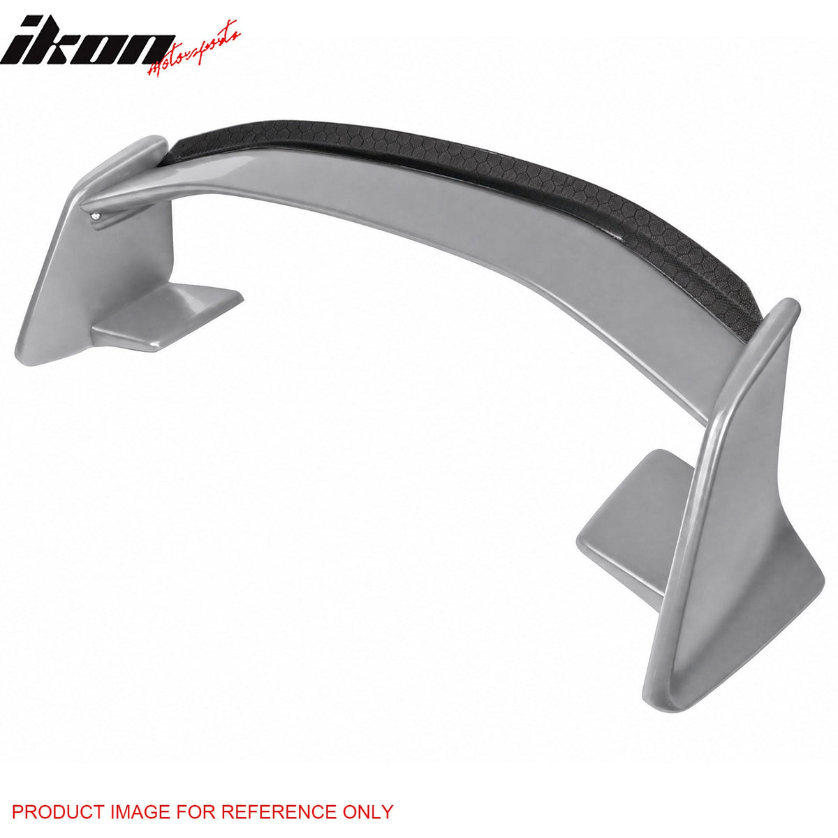 2013-2016 Scion FRS/2013-2020 Subaru BRZ/2017-2020 Toyota 86 Painted #D6S Silver Trunk Spoiler + Honeycomb Carbon Fiber Gurney Flap Added on NRS Style
