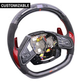 [Complete/Heated] C8 Corvette 2020+ Customizable Carbon Fiber Steering Wheel
