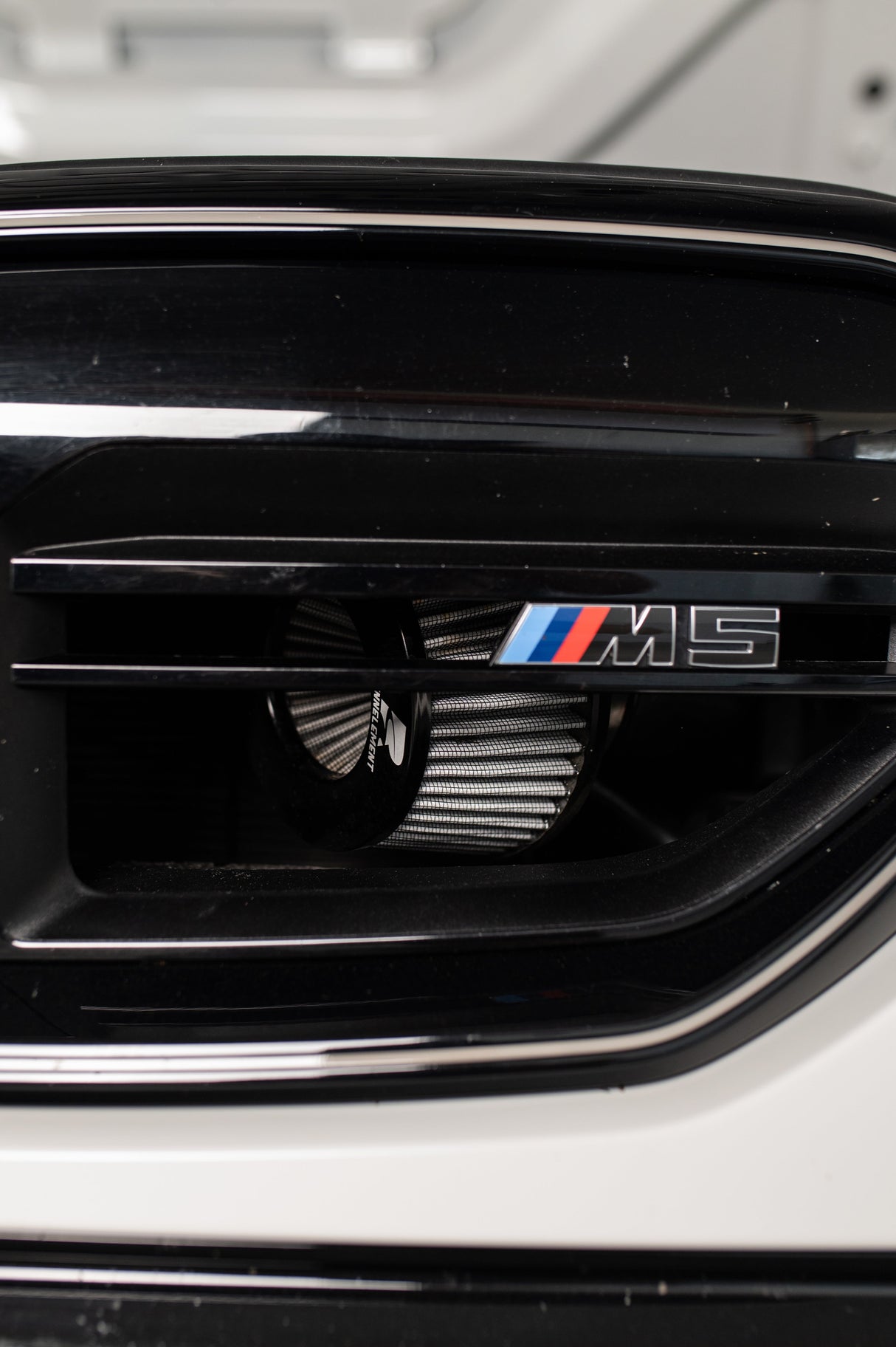 RENNELEMENT G90/G99 M5 3.5” Dry Carbon Fiber Front Mount Intake System
