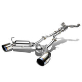 2009-2016 Nissan 370Z Catback Exhaust Dual Burnt Tip Stainless Steel