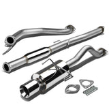 94-01 Acura Integra 2DR GSR Catback Exhaust Single Rolled Tip Stainless Steel