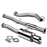 94-01 Acura Integra 2DR GSR Catback Exhaust Single Rolled Tip Stainless Steel