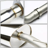 2008-2010 Chevrolet Cobalt Turbo Dual Tip Catback Exhaust - Stainless Steel