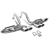 1997-2004 Chevrolet Corvette C5 Catback Exhaust Stainless Steel