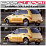 01-06 Chrysler PT Cruiser Catback Exhaust Single Tip Stainless Steel