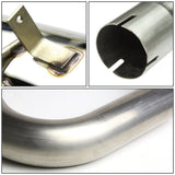 01-06 Chrysler PT Cruiser Single Rolled Tip Catback Exhaust Stainless Steel