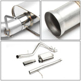 07-13 Chevrolet Silverado / GMC Sierra Catback Exhaust Stainless Steel