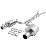 09-11 Cadillac CTS-V Catback Exhaust System Stainless Steel Dual Tip