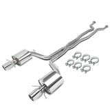 09-11 Cadillac CTS-V Catback Exhaust System Stainless Steel Dual Tip