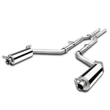 2011-2014 Dodge Charger 3.6L V6 Dual Tip Catback Exhaust - Stainless Steel