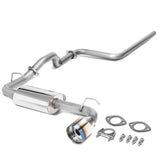 00-05 Dodge Neon Single Burnt Tip Catback Exhaust - Stainless Steel