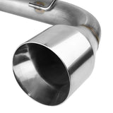 2000-2005 Dodge Neon Single Rolled Tip Catback Exhaust Stainless Steel