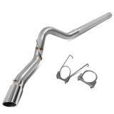 07-09 Dodge Ram 2500/3500 6.7L Diesel Catback Exhaust Single Tip Stainless Steel