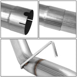 07-09 Dodge Ram 2500/3500 6.7L Diesel Catback Exhaust Single Tip Stainless Steel
