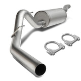 2009-2010 Ford F-150 Single Tip Catback Exhaust Stainless Steel