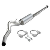 2011-2014 Ford F-150 Single Tip Catback Exhaust Stainless Steel