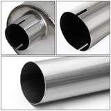 10-14 Ford F-150 6.2L Extended Cab Single Tip Catback Exhaust - Stainless Steel