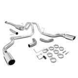 2015-2019 Ford F-150 Dual Tip Catback Exhaust System Stainless Steel