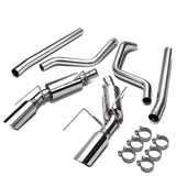 05-09 Ford Mustang 4.6L V8 Catback Exhaust - Dual Tip Stainless Steel