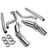 05-09 Ford Mustang 4.6L V8 Catback Exhaust - Dual Tip Stainless Steel