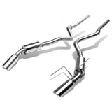 05-09 Ford Mustang 4.6L V8 Catback Exhaust - Dual Tip Stainless Steel